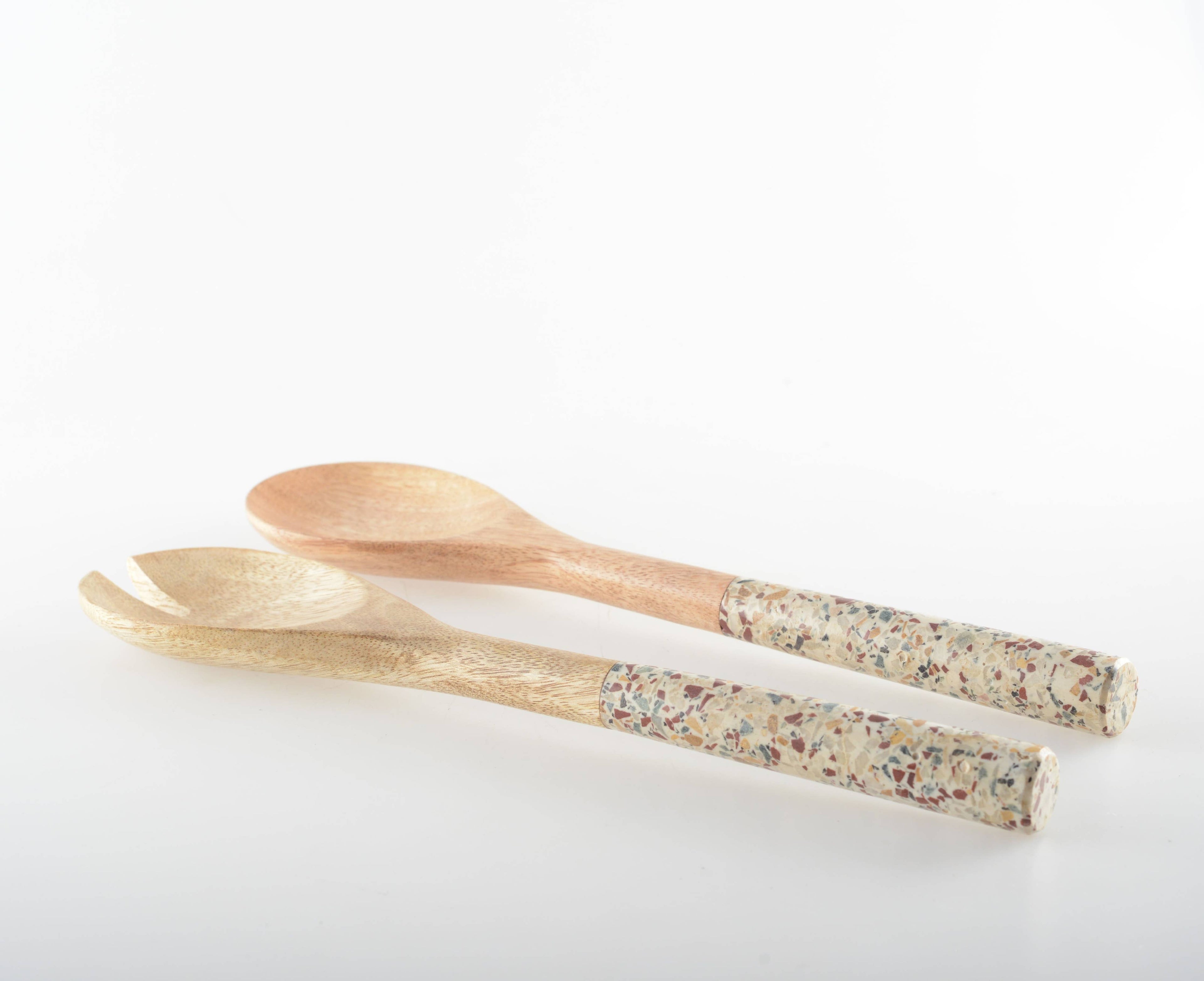 Marble Salad Servers