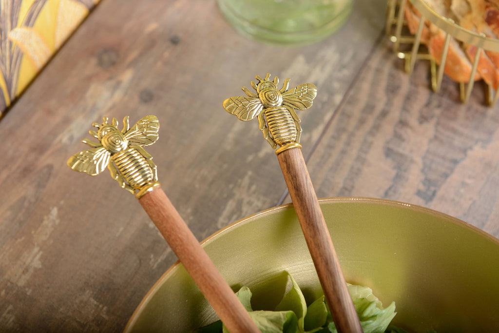Bee Salad Servers