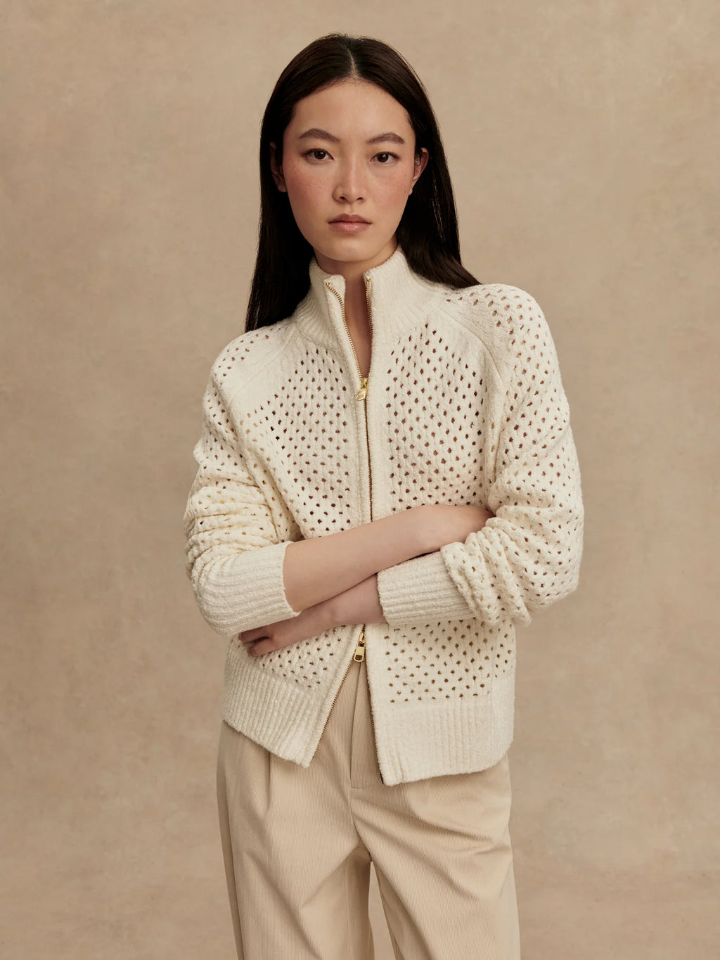 Mandy Bouclè Knit Jacket