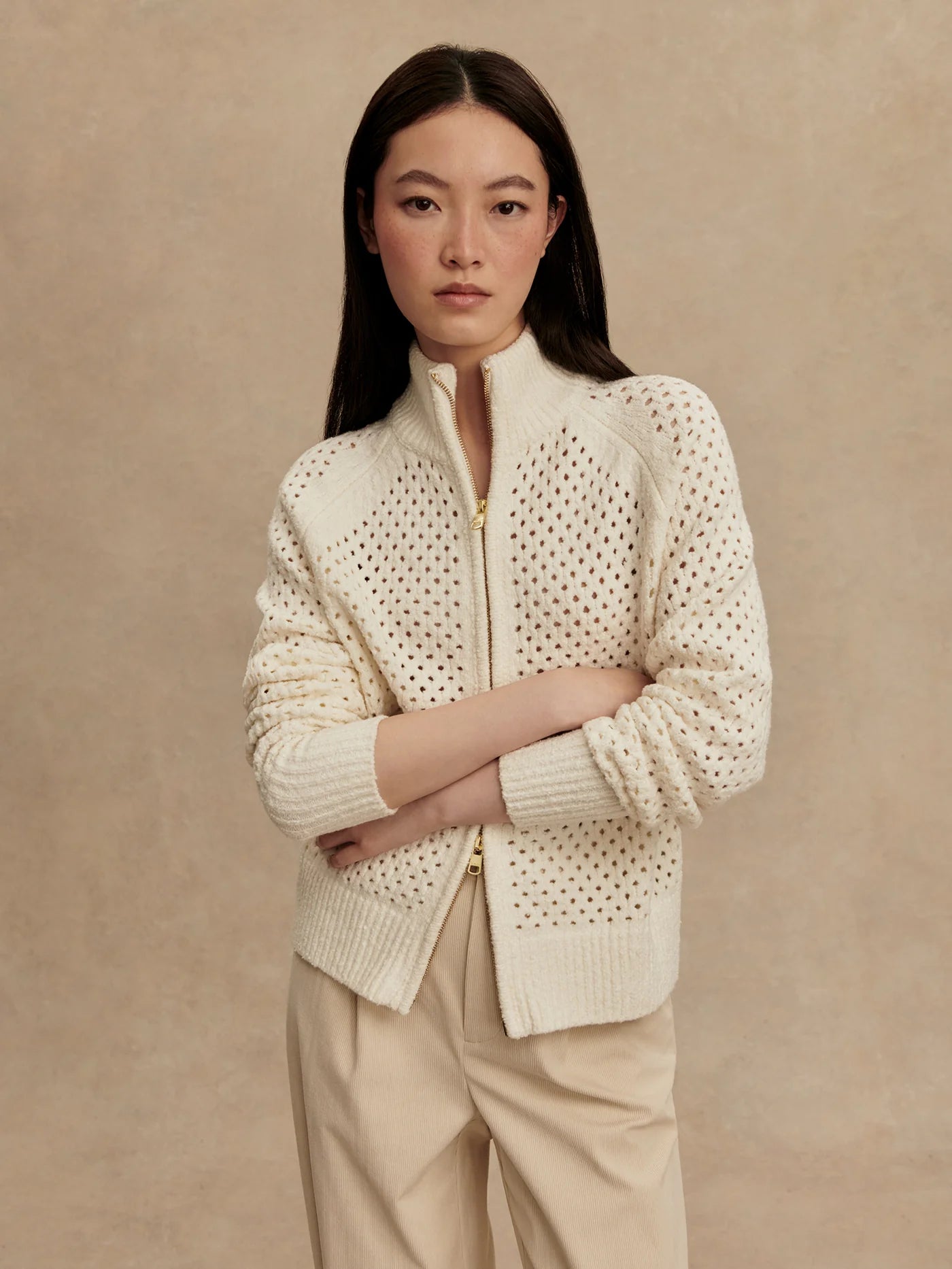 Mandy Bouclè Knit Jacket