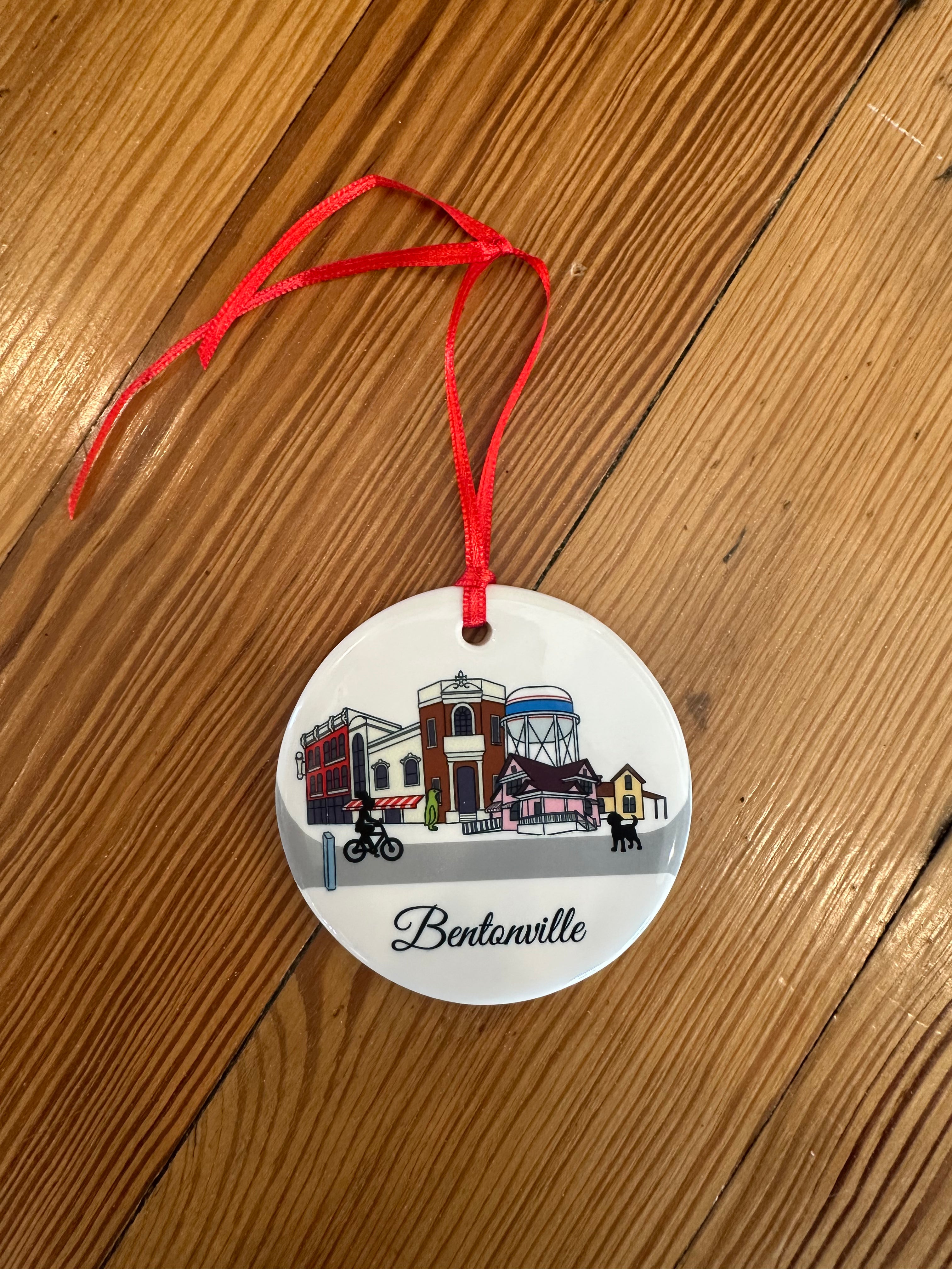 Bentonville Ceramic Ornament