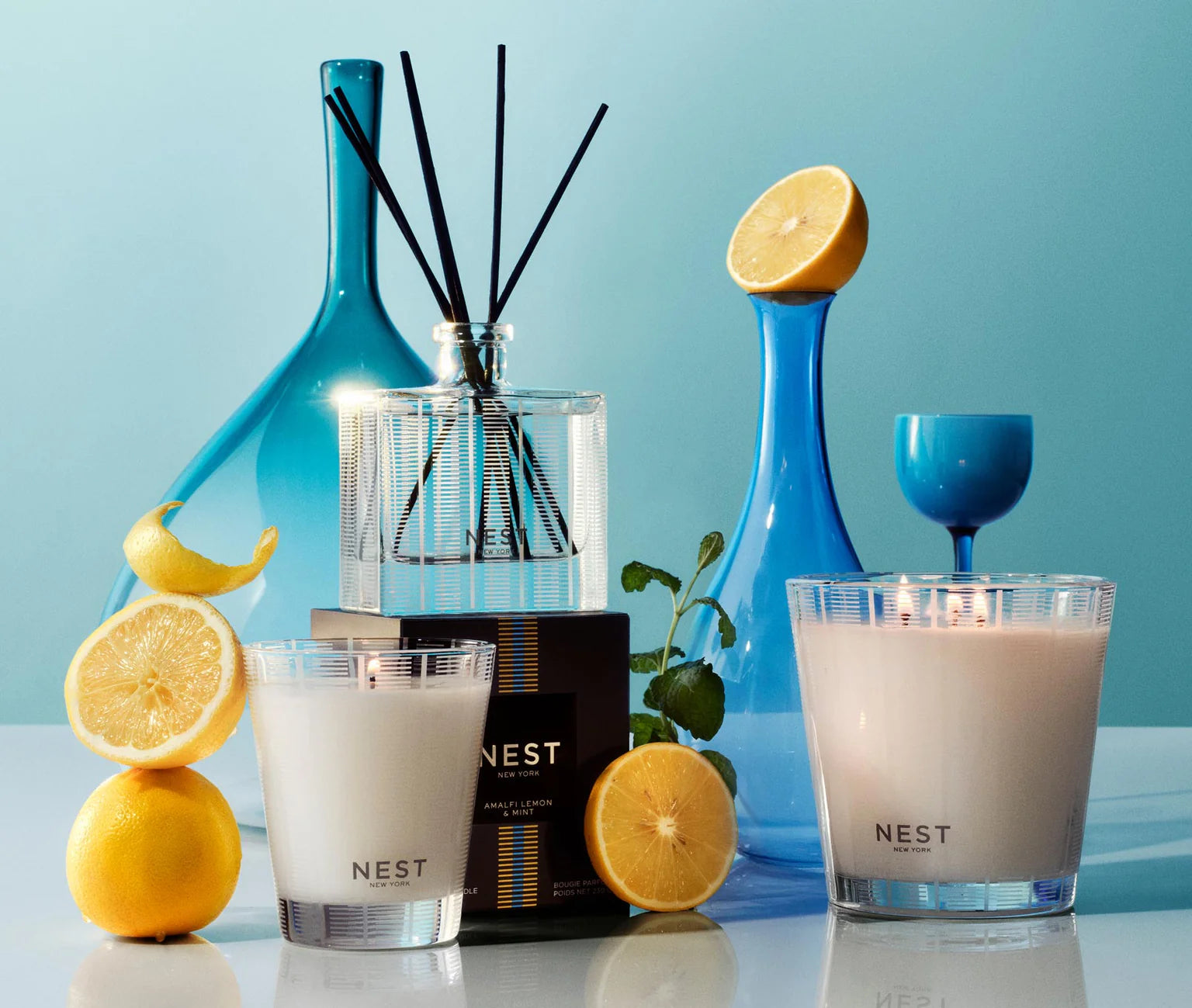 Amalfi Lemon and Mint Reed Diffuser