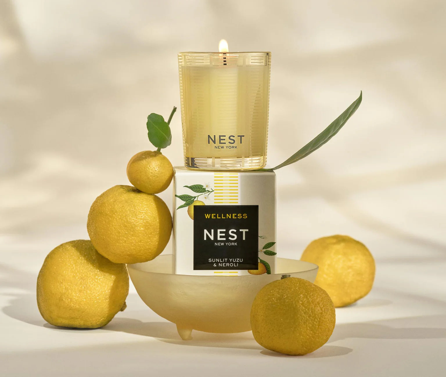 Sunlit Yuzu and Neroli Votive
