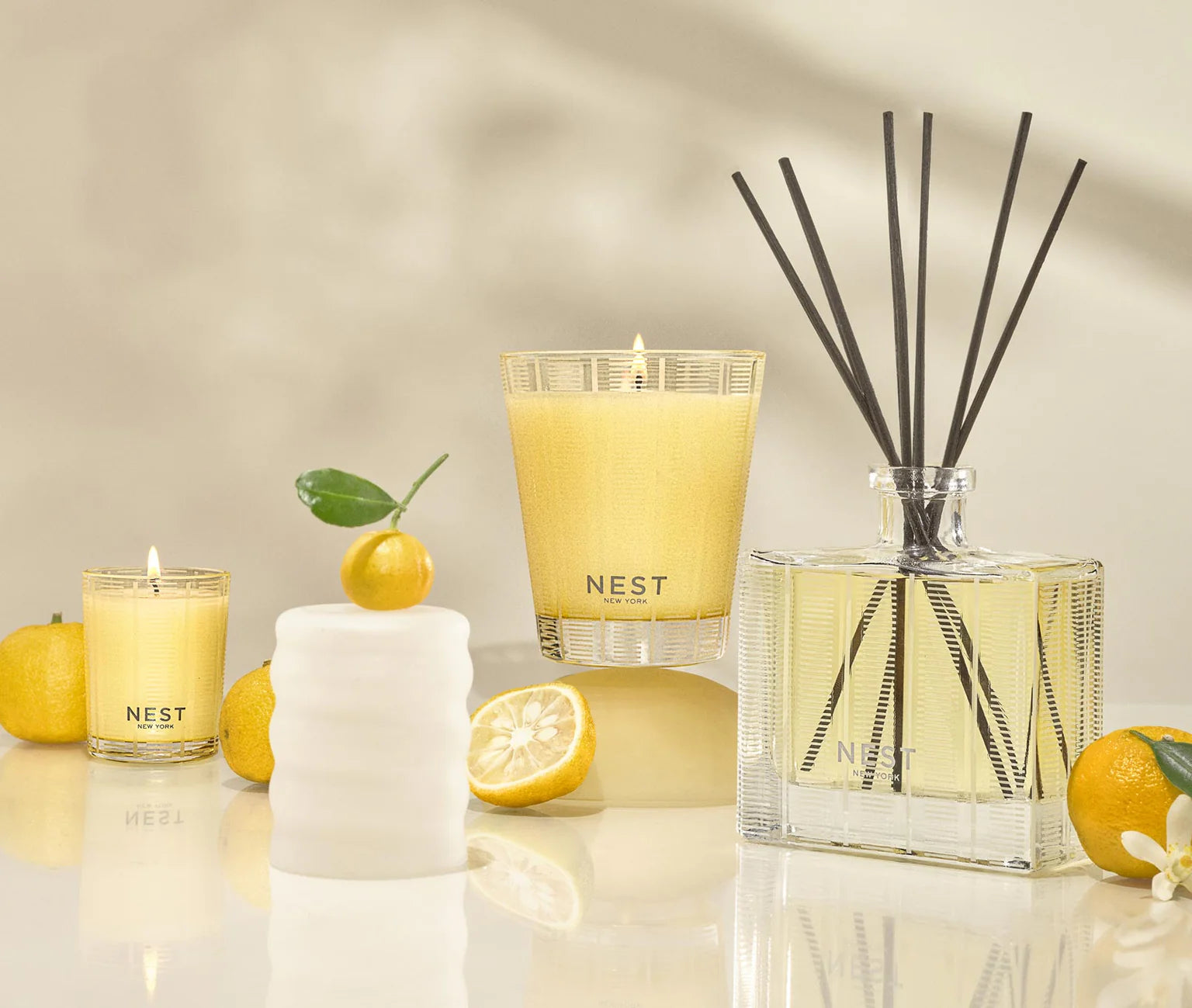 Sunlit Yuzu and Neroli Votive