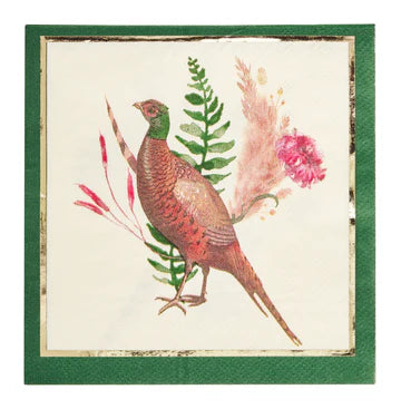 Feather Grove Cocktail Napkins