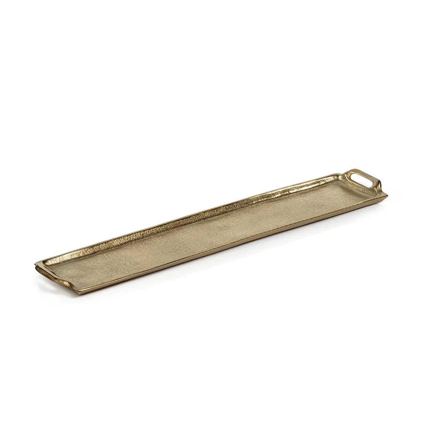 Rectangular Aluminum Dark Gold Tray