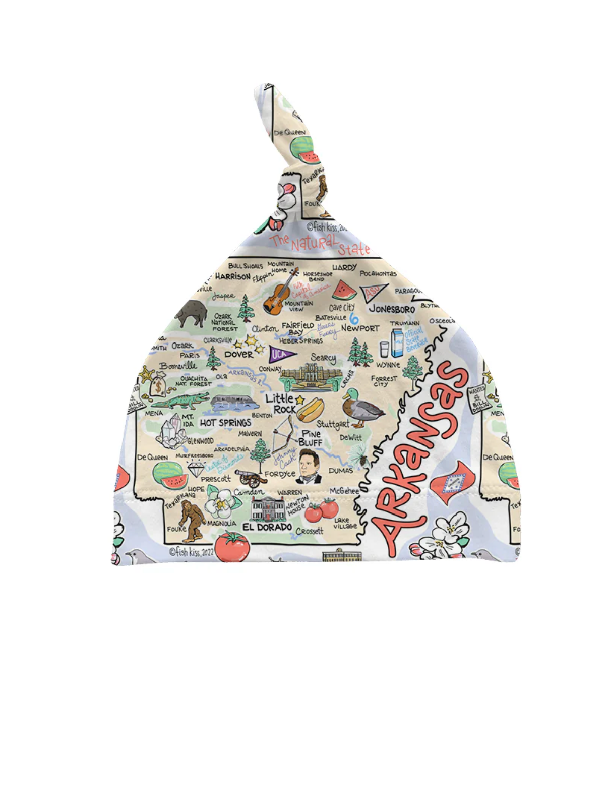 AR Map Baby Hat