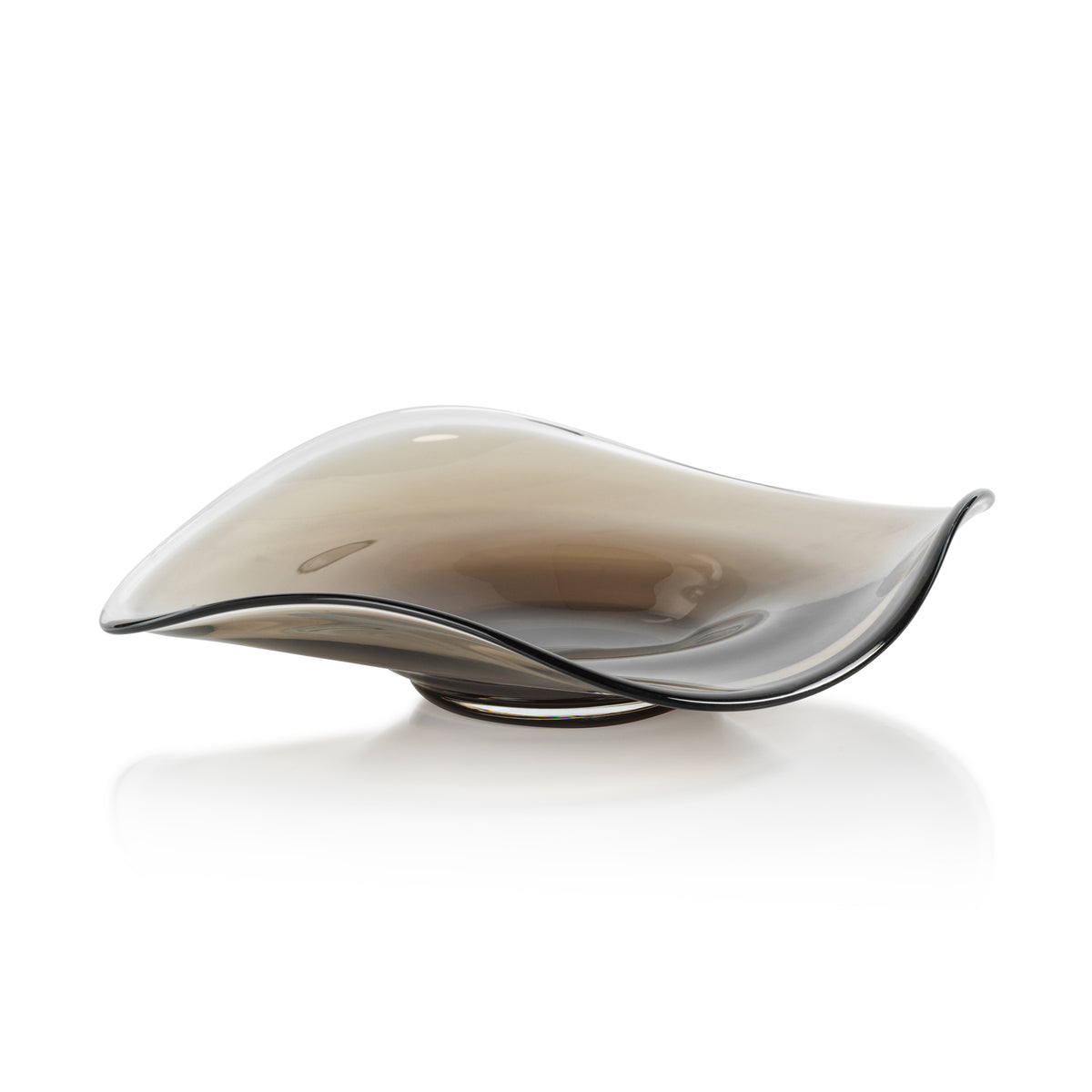 Brown Glass Bowl