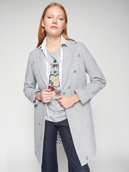 Grey Coat Mini Embroideries
