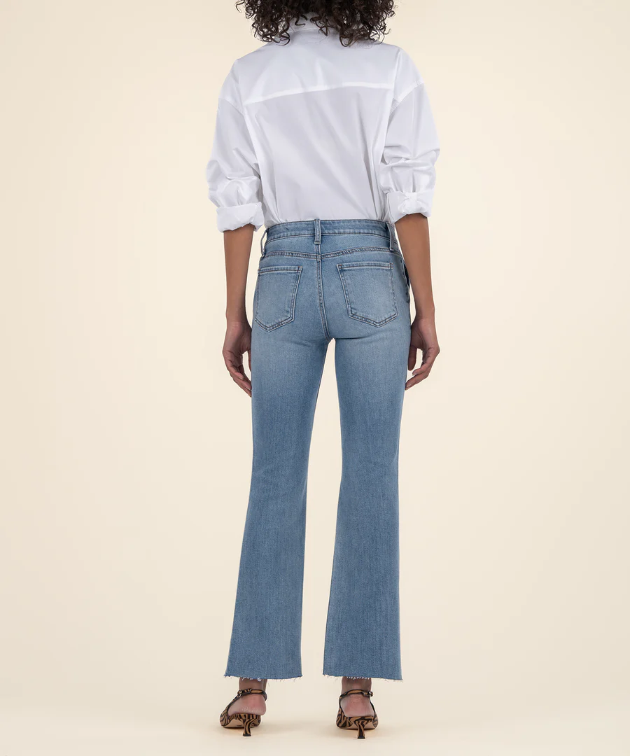 Kelsey Mid Rise Ankle Flare
