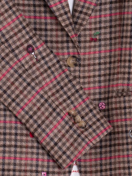 Houndstooth Jacket Mini Embroideries