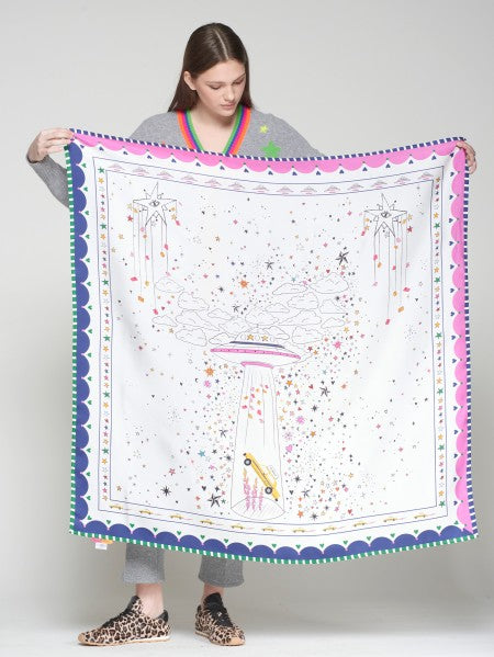 UFO Silk Foulard