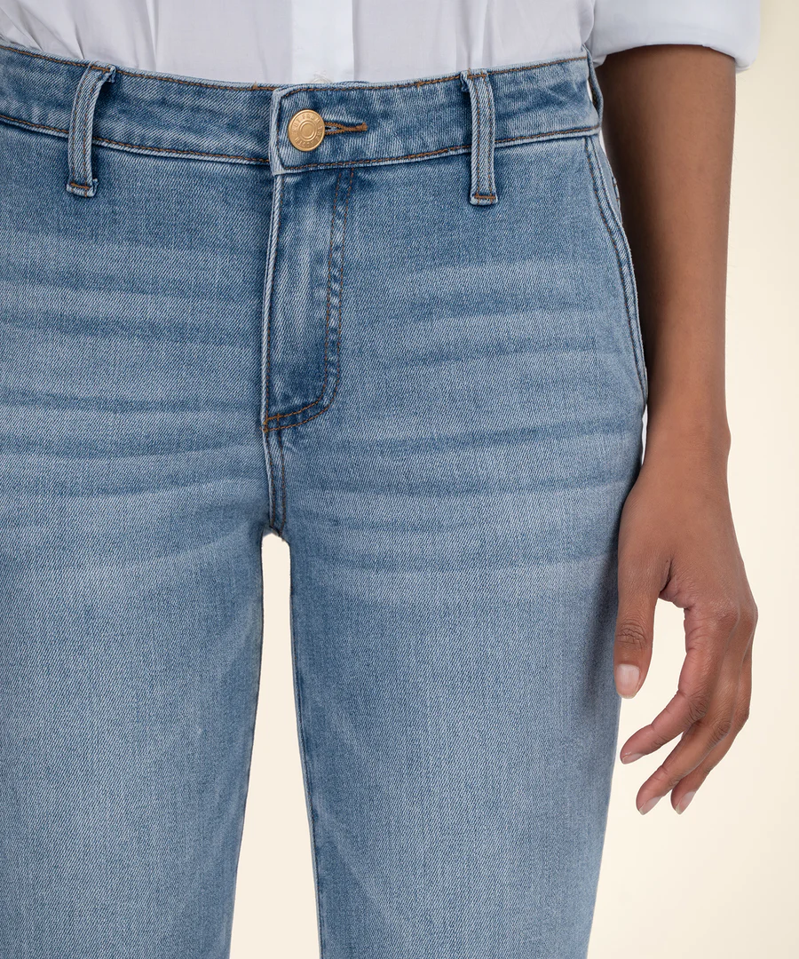 Kelsey Mid Rise Ankle Flare
