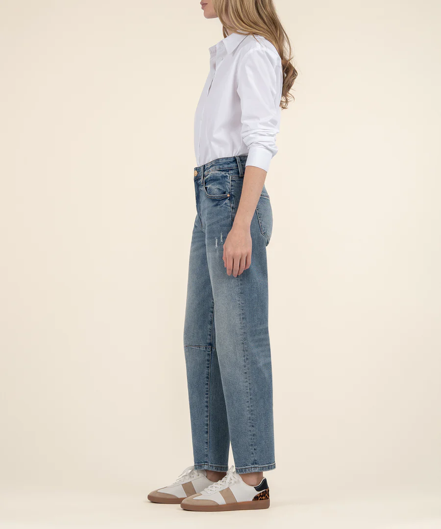 Ashley High Rise Barrel Leg